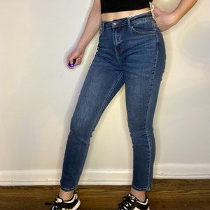 High Waisted Skinny Jeans